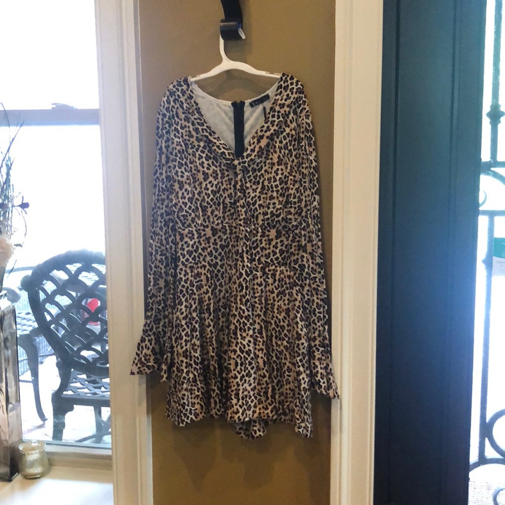 Very j cheetah print dress
